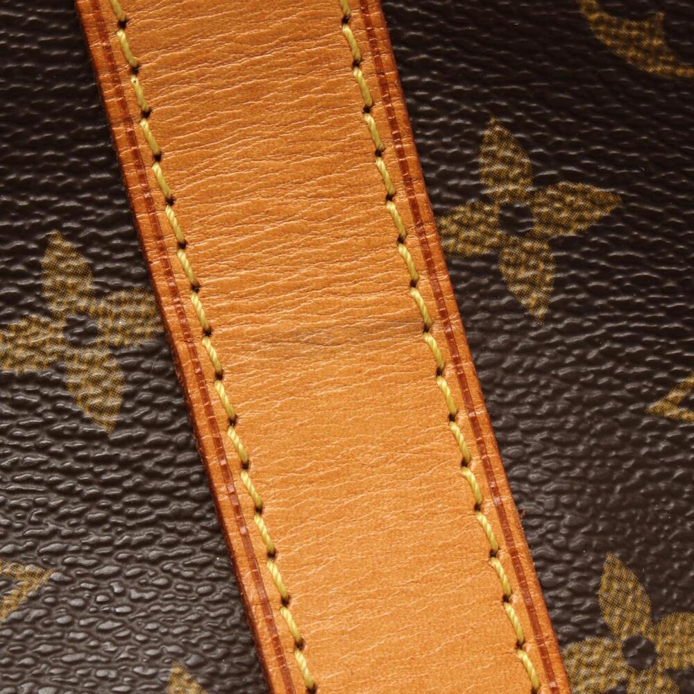 LOUIS VUITTON Brown Monogram Leather Boston Bag - Picture 6 of 9